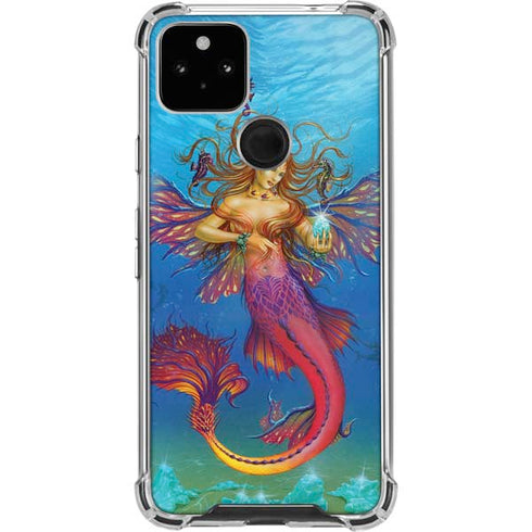 Mermaid Water Fairy by Ed Beard Jr Pixel Cases